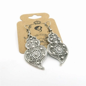 Portuguese Viana heart earrings women earrings handmade lady original dangle earrings ER-018