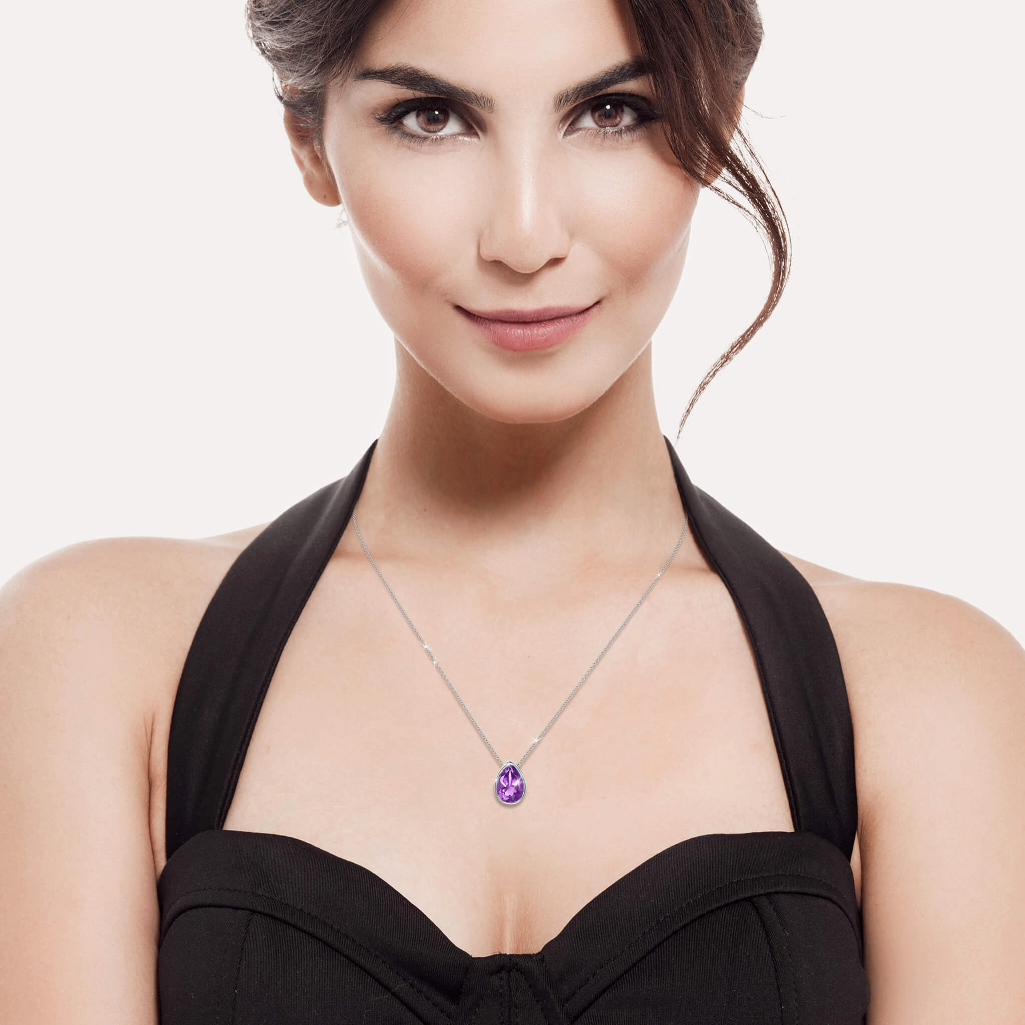 Prism Of Elegance Amethyst Pendant