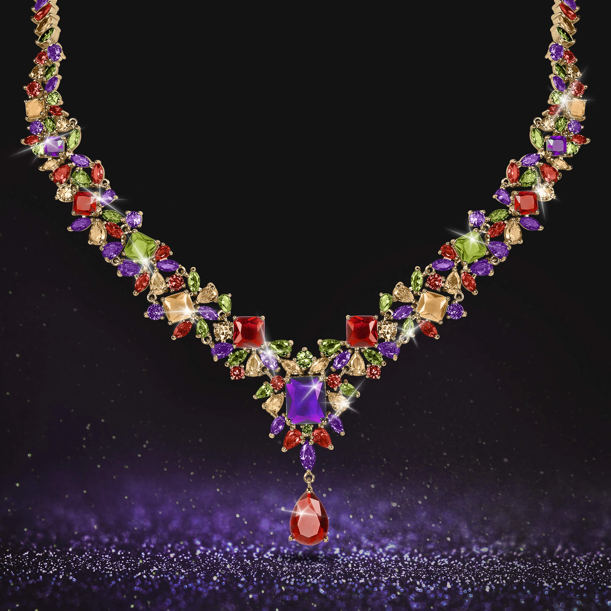 Prismatic Passion Necklace