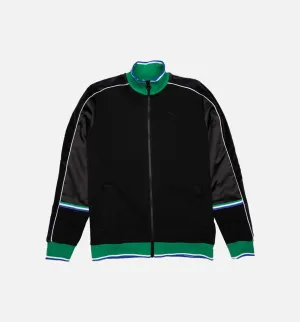 Puma Clothing Puma X Big Sean Collection Mens T7 Tracksuit Top - Puma Black/Green