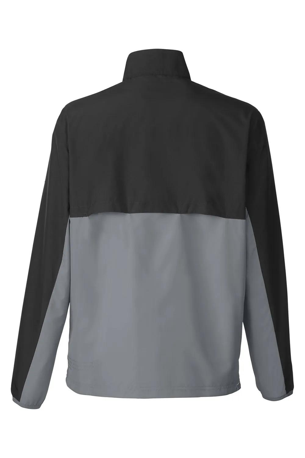 Puma Mens 1st Mile Moisture Wicking Full Zip Wind Jacket - Black/Quiet Shade Grey  Choose your new Clothing Puma