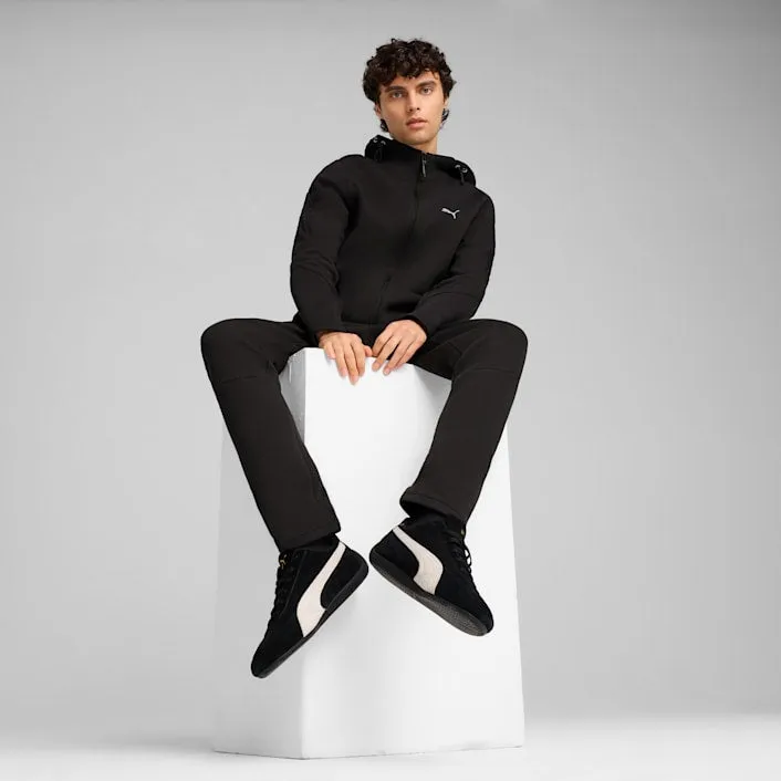 PUMA MEN'S EVOSTRIPE FULL ZIP BLACK JACKET Cothing_Mens-Puma