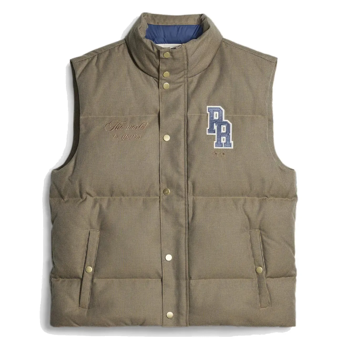 Puma X Rhuigi Puffer Vest Persian Blue Clothing Puma