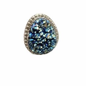 Ring Sterling Silver , Size: 9