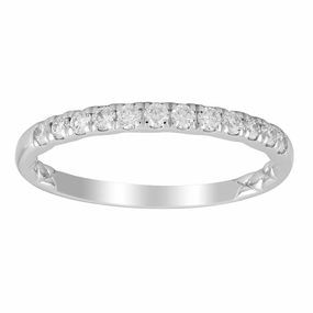 Ring With 0.25Ct Diamonds In 9K Gold