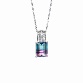 Ripple Fluorite Pendant