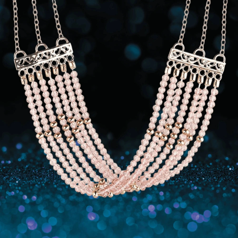 Rosa Cascade Necklace