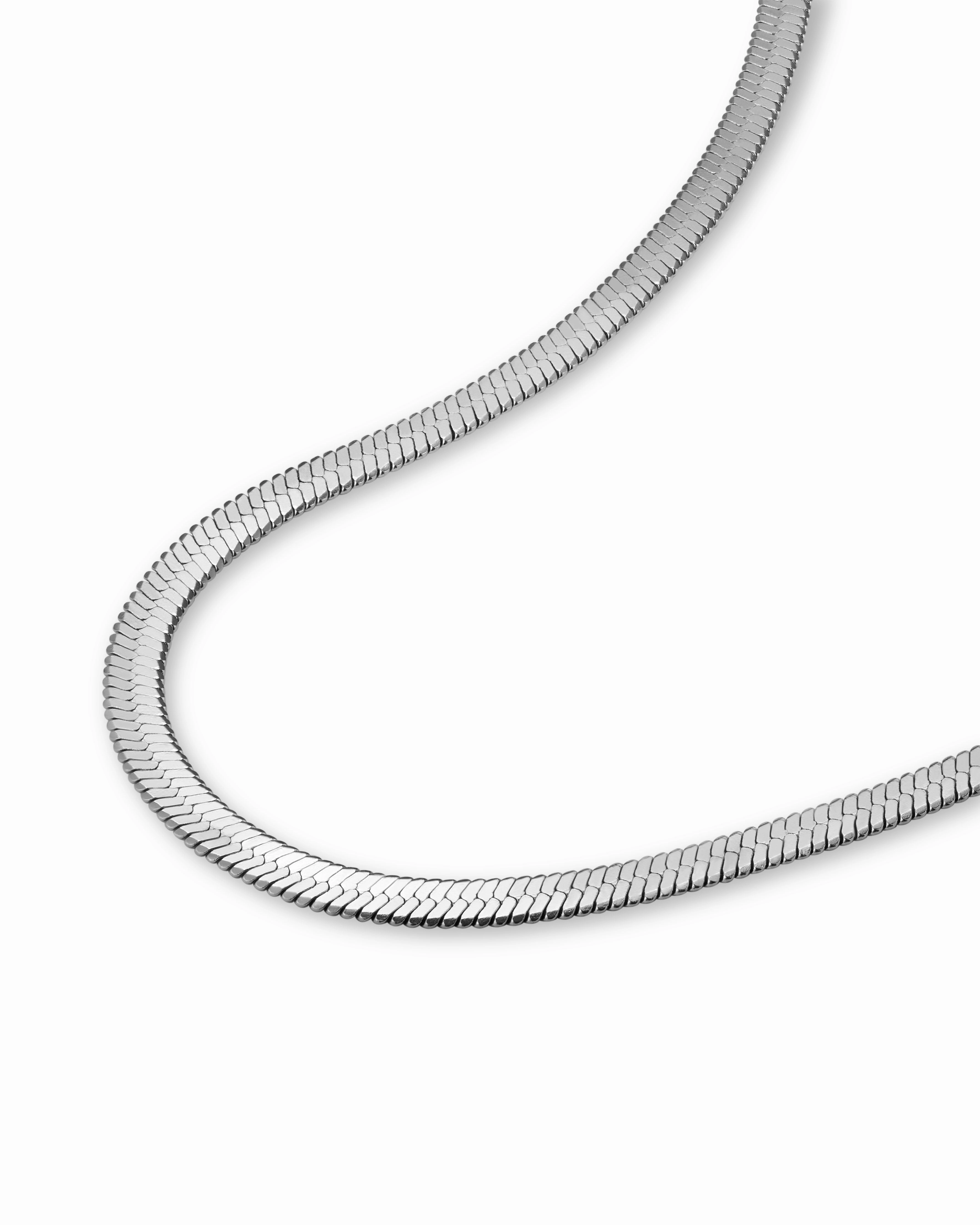 Rosefield Snake Silver Bracelet JTBFS3S-J390