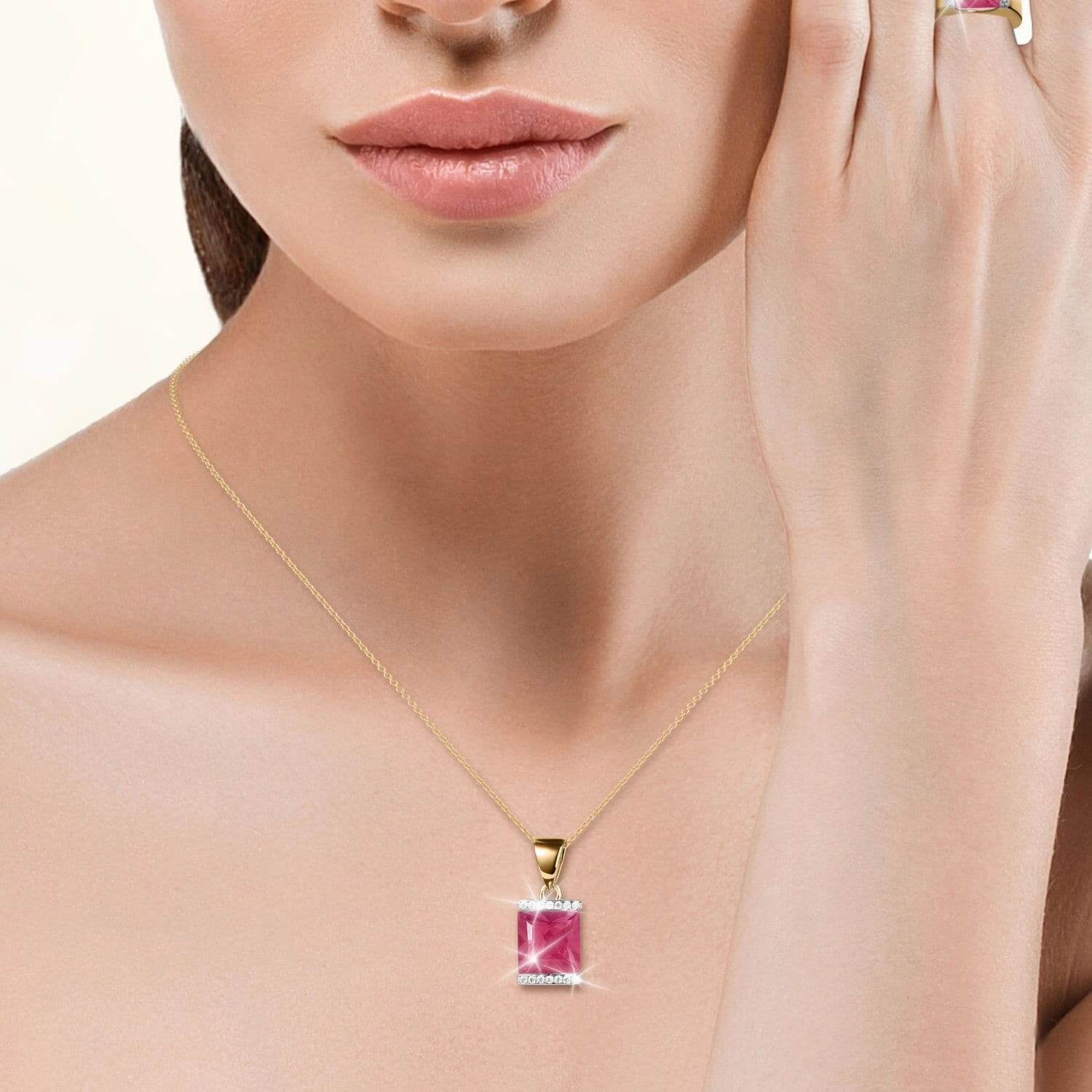 Ruby Paradise Pendant