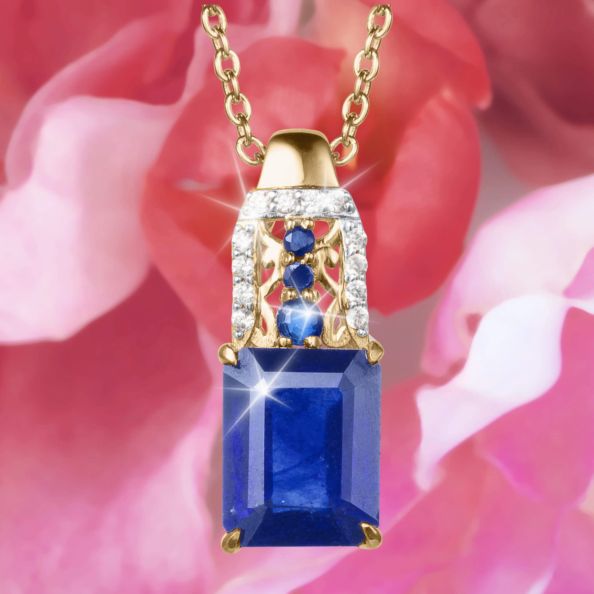 Sapphire Twilight Pendant