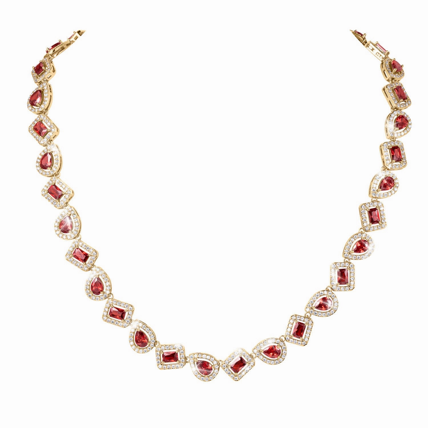 Scarlet Opulence Necklace
