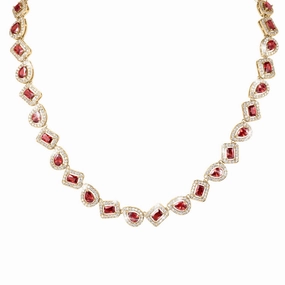 Scarlet Opulence Necklace
