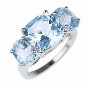 Sky Topaz Ring