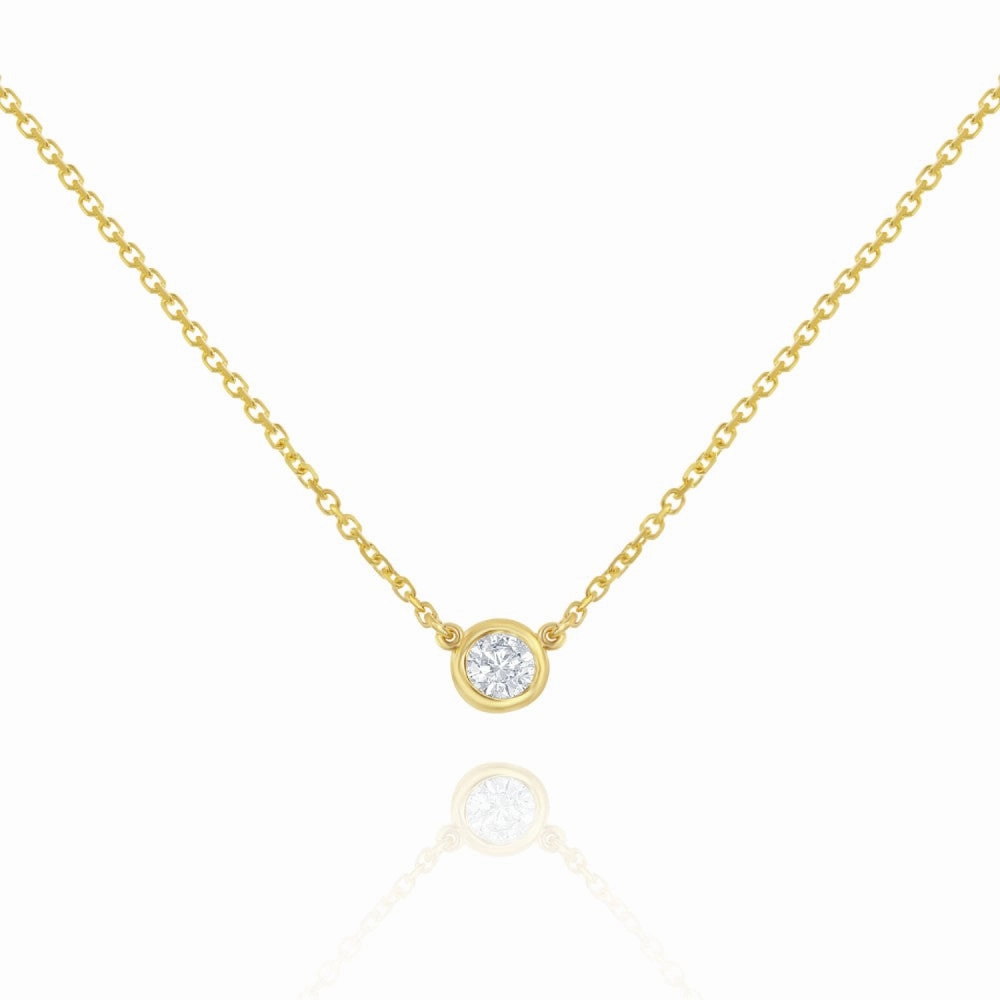 Smyth Jewelers 14k Gold Diamond Pendant Necklace