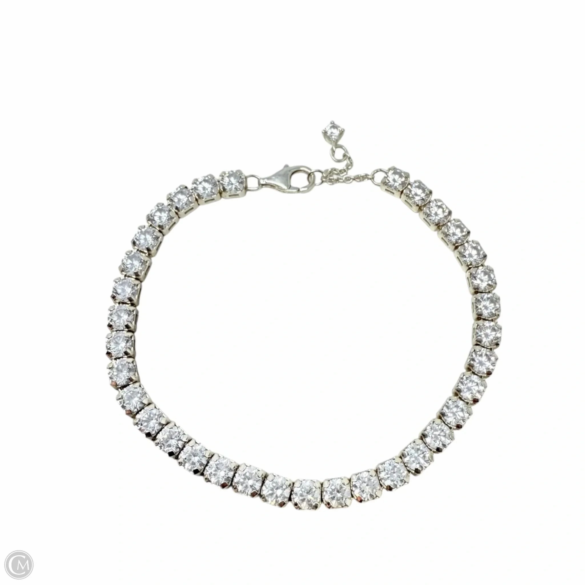 Sparkling Tennis Bracelet Sterling Silver By Pandora
