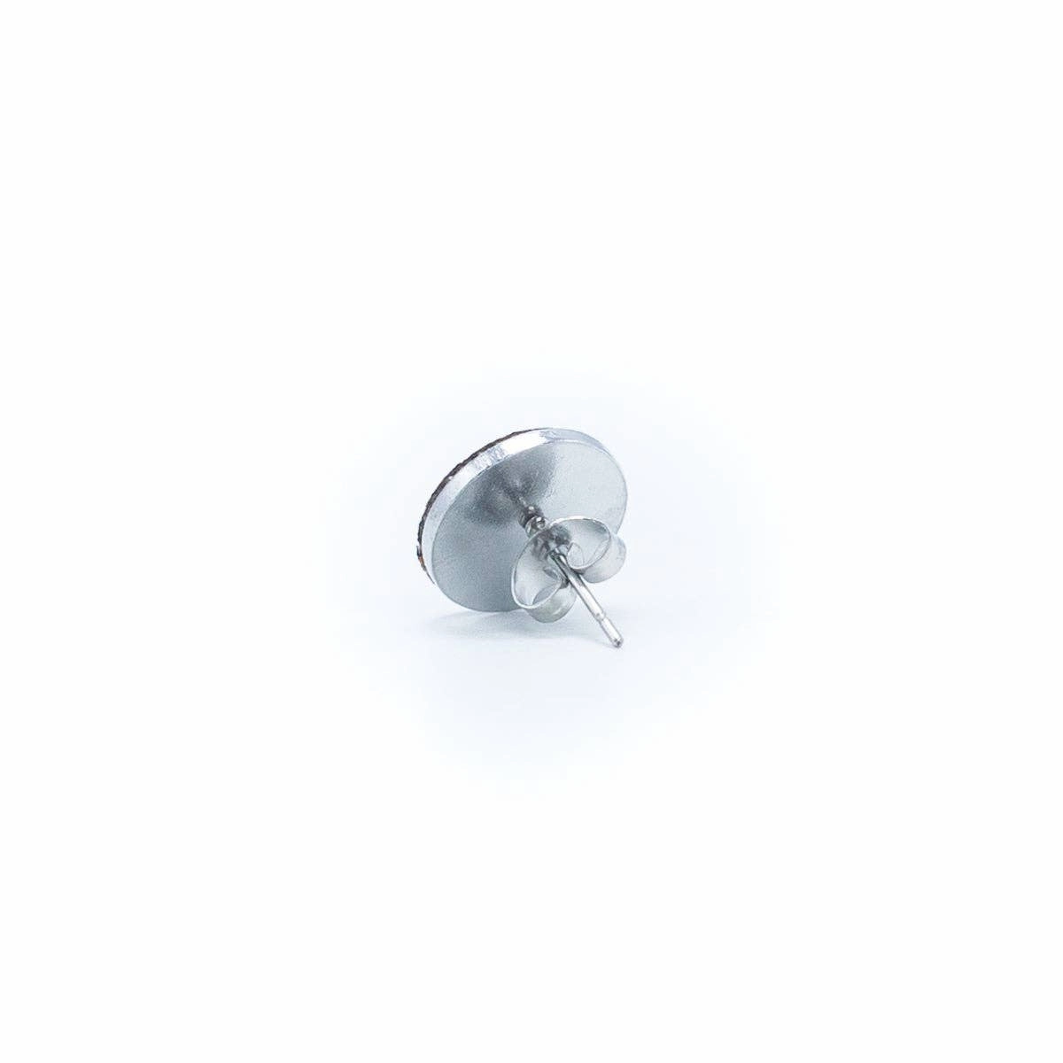 Stainless Steel Cork Handmade Earrings -ER-144