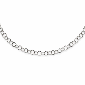 Stainless Steel Polished Fancy Link Chain | SRN1566
