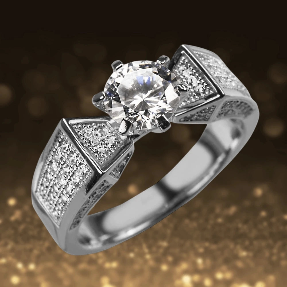 Star Solitaire Ring