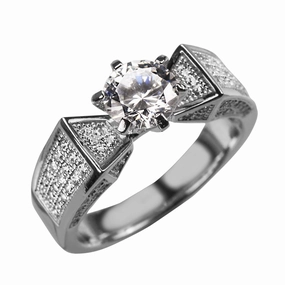 Star Solitaire Ring