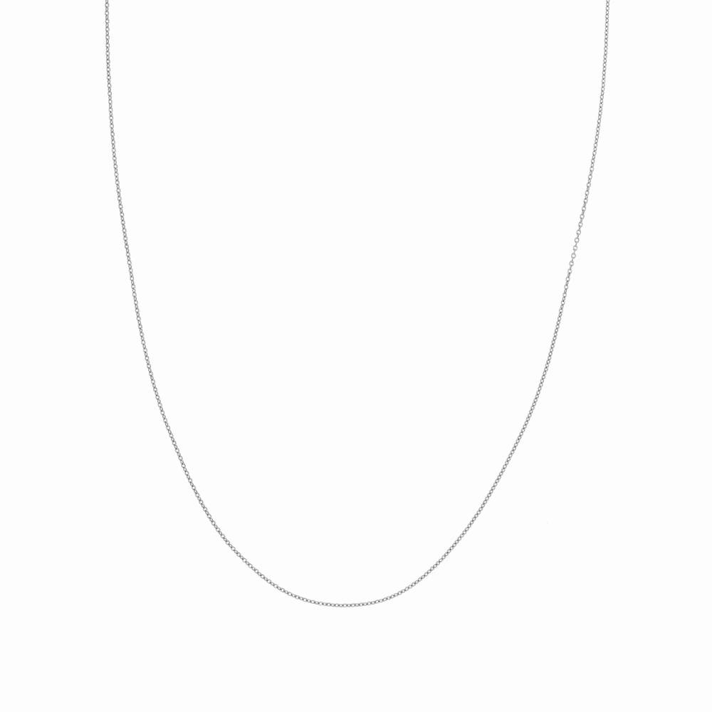 Sterling Silver 1.05mm Cable Chain