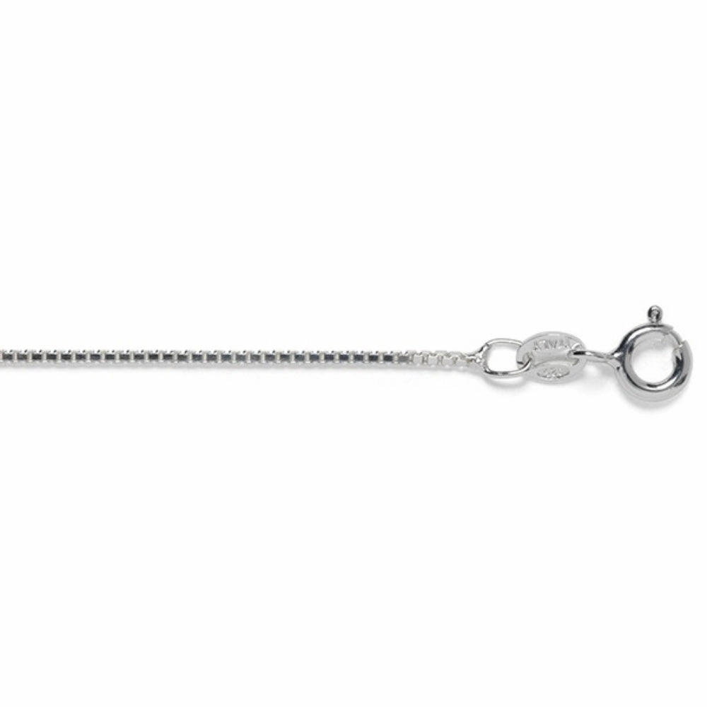 Sterling Silver 1.0mm Box Chain