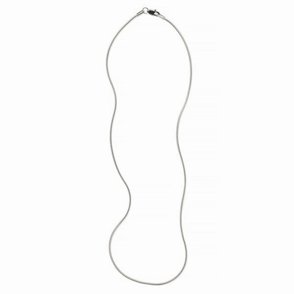 Sterling Silver 1.0mm Snake Chain
