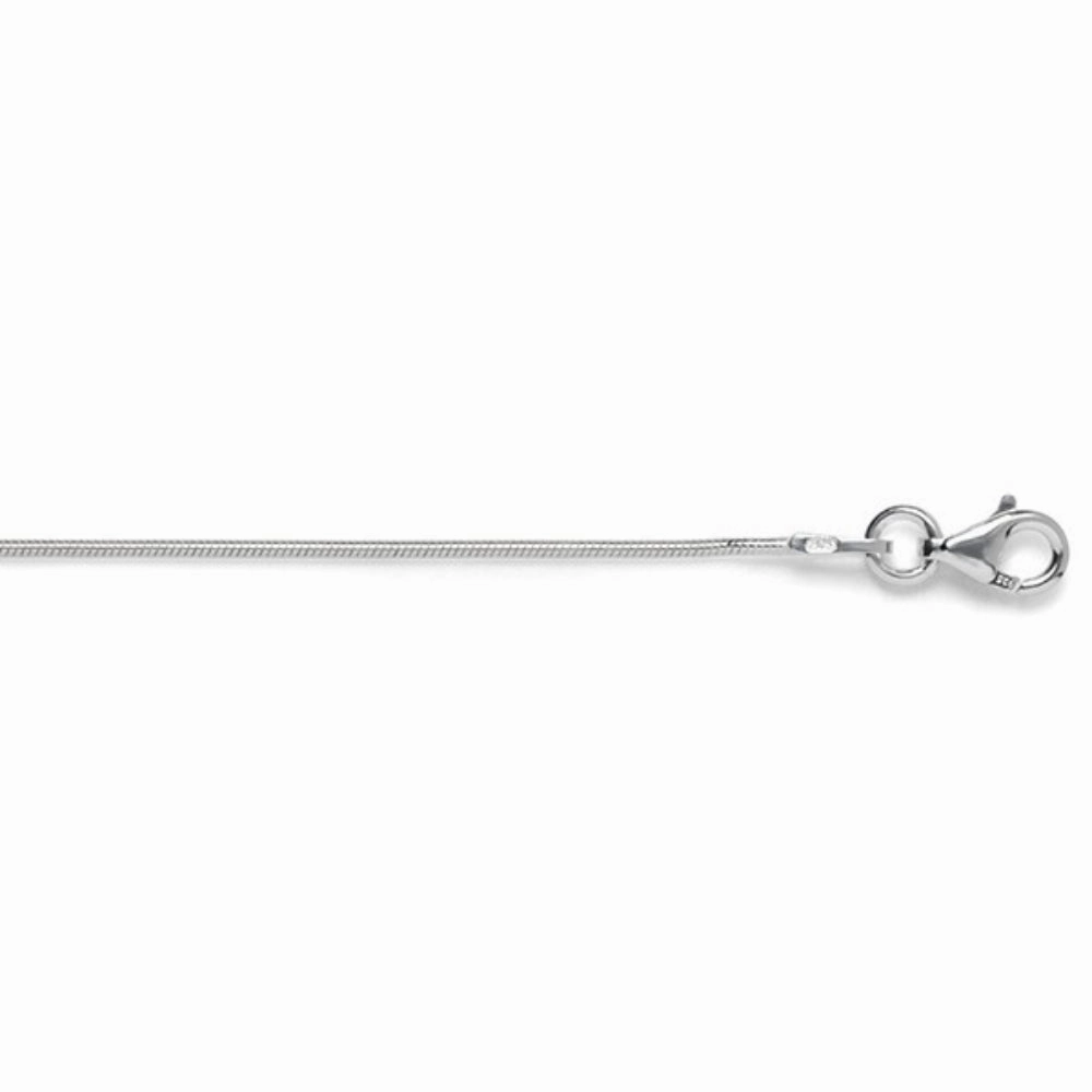 Sterling Silver 1.0mm Snake Chain