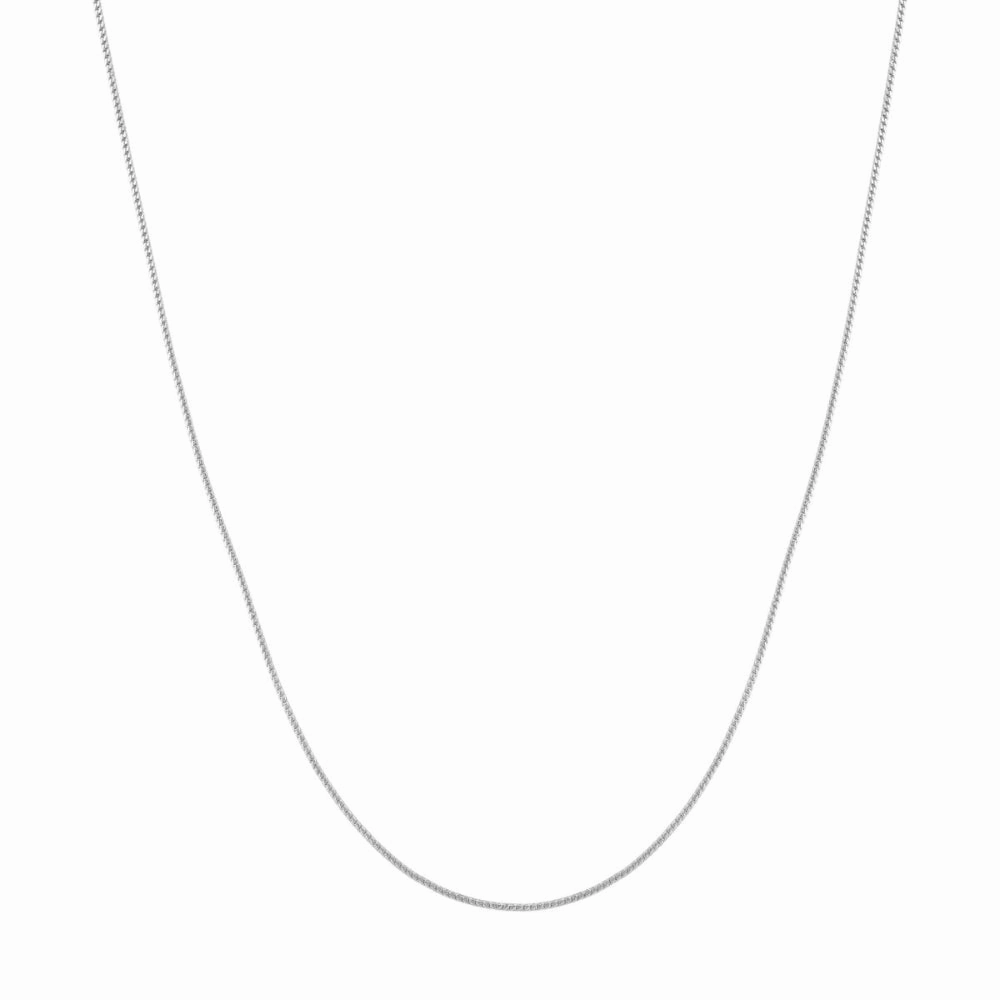 Sterling Silver 1.2mm Franco Chain, 24"