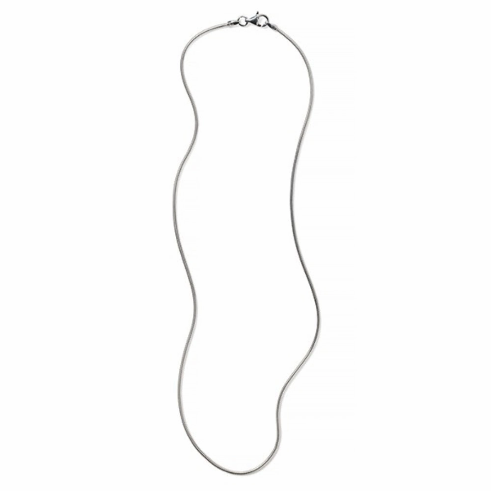Sterling Silver 1.3mm Snake Chain, 16"