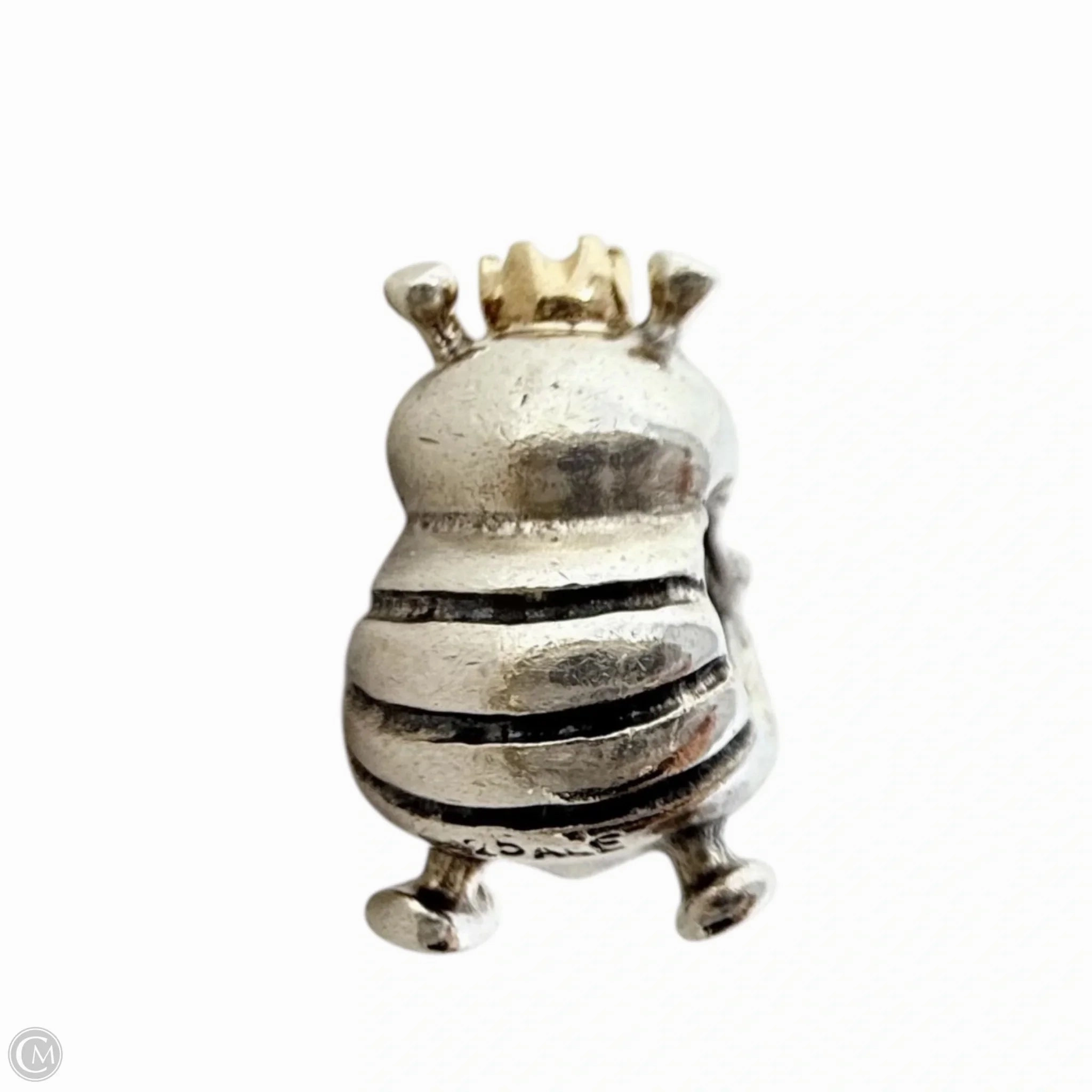 Sterling Silver & Gold Queen Bee Bracelet Charm By Pandora