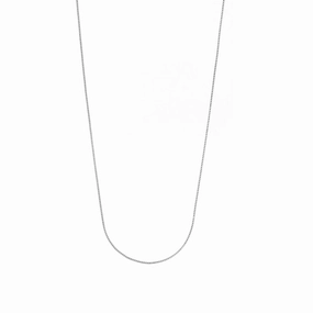 Sterling Silver Box Chain, 20-22 Inches