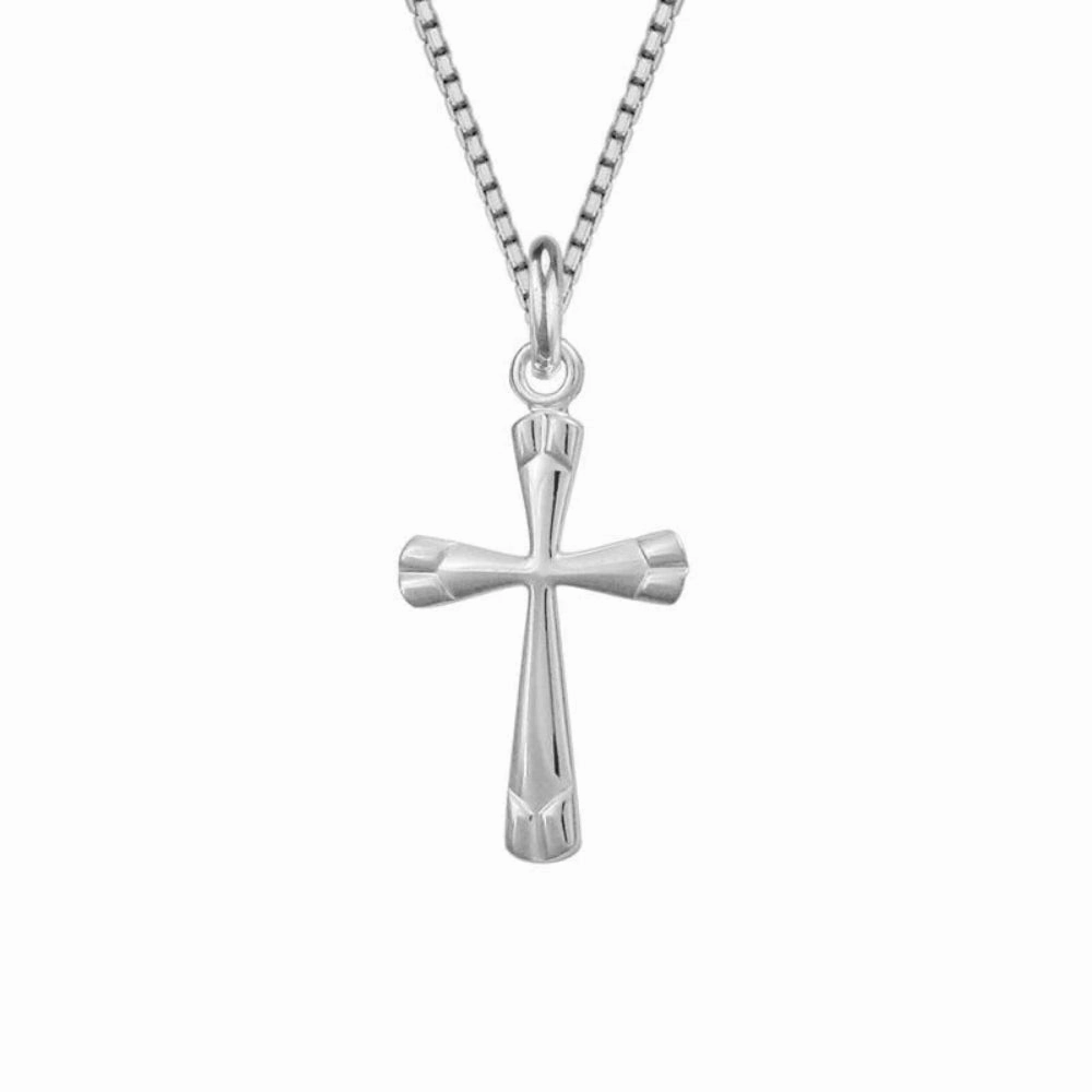 Sterling Silver Cross Pendant Necklace
