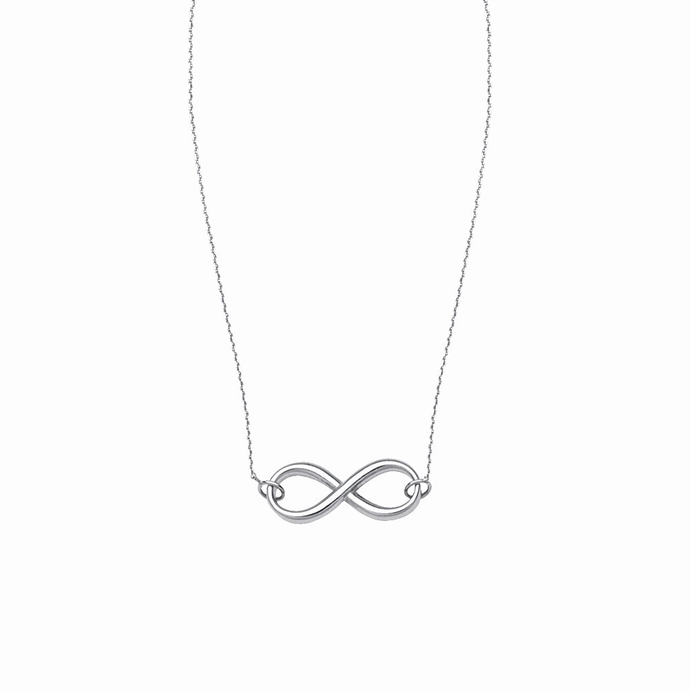 Sterling Silver Infinity Necklace
