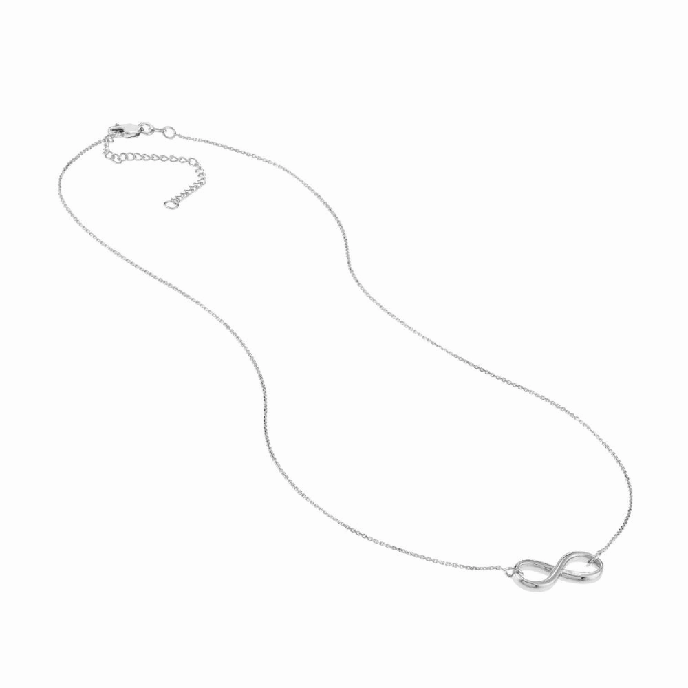 Sterling Silver Infinity Necklace