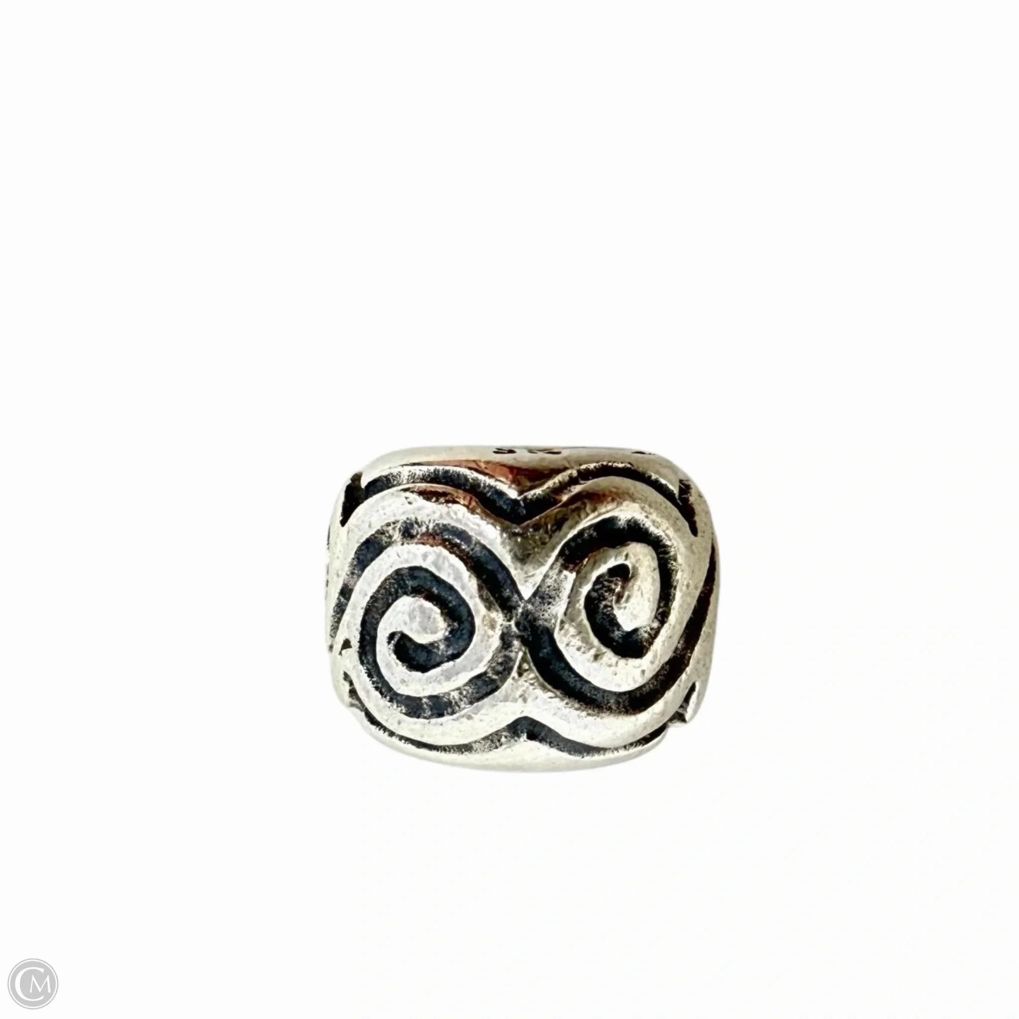 Sterling Silver Large Swirls Bracelet Charm By Pandora