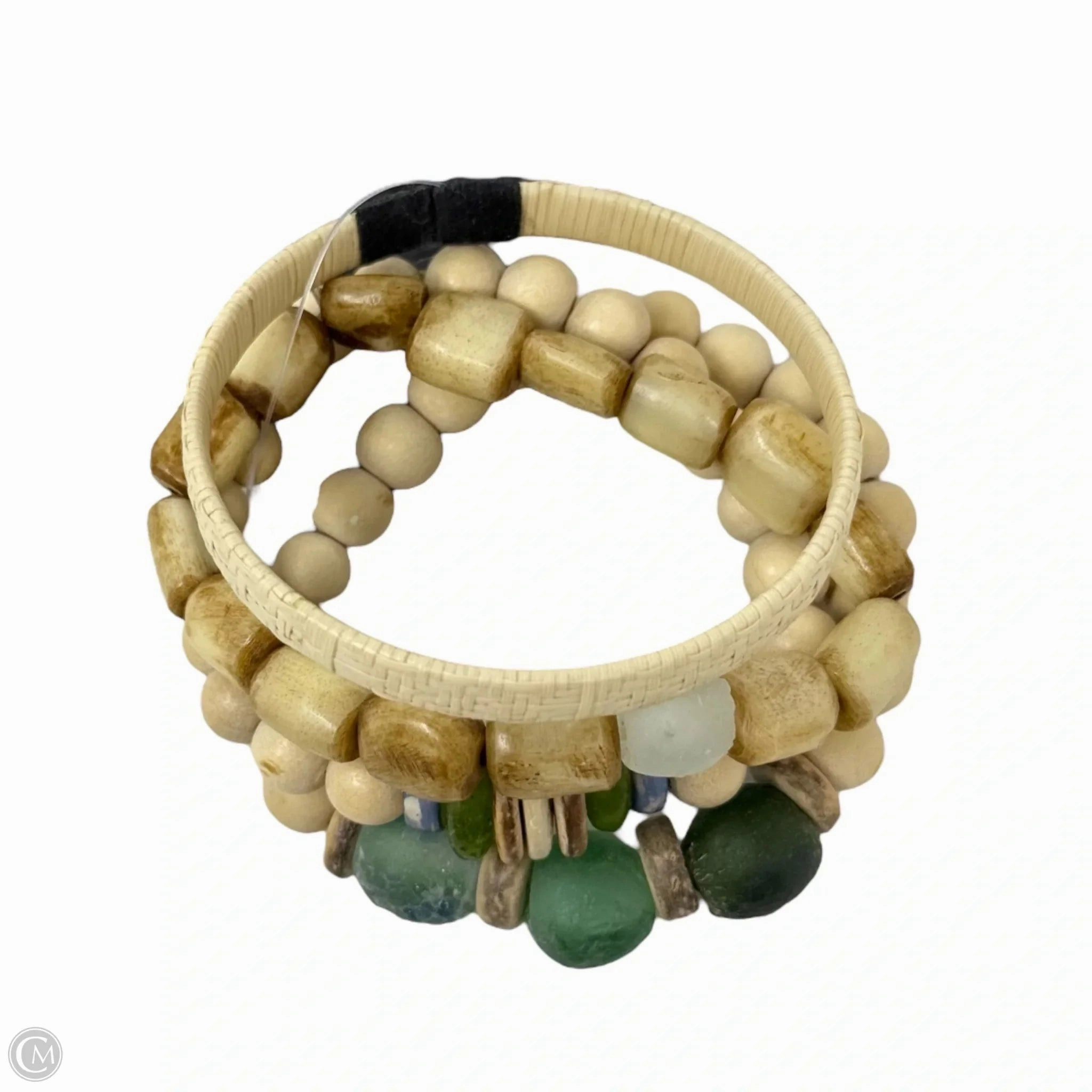 Stone Beaded Stacking Bracelet Set, Size: 4 piece