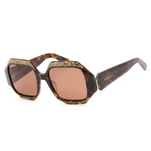 Swarovski Women's Sunglasses - Brown Lens Square Shape Acetate Frame | SK0382 52E Versace Sunglasses