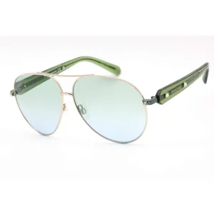 Swarovski Women's Sunglasses - Gradient Green Lens Aviator Metal Frame | SK0392 32P Versace Sunglasses