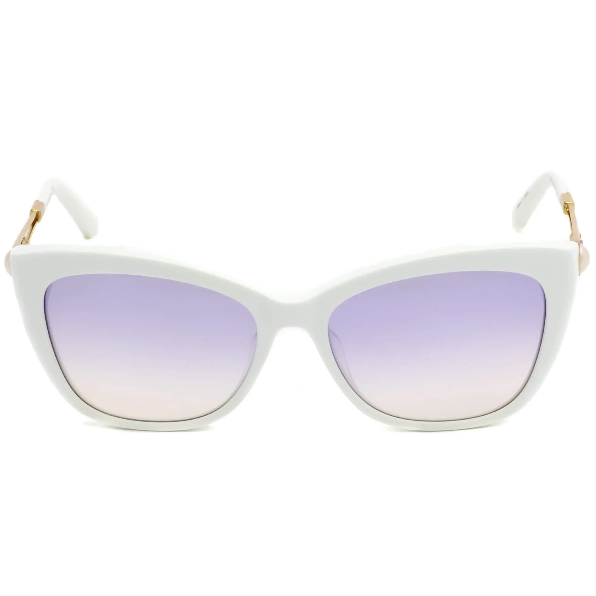 Swarovski Women's Sunglasses - Smoke Purple Gradient Lens Cat Eye Frame | SK0262 21Z Versace Sunglasses