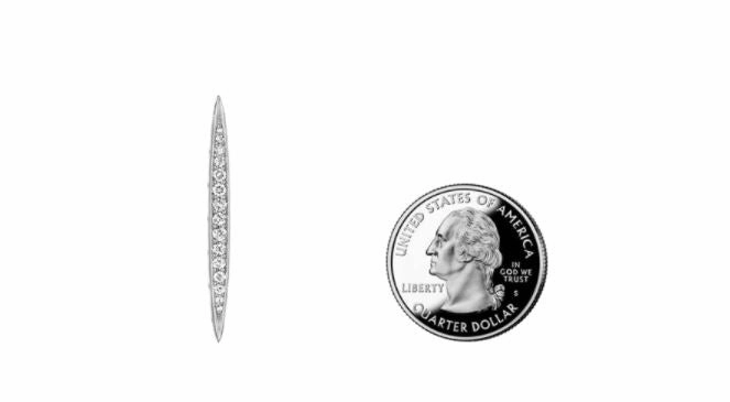 Tacori Surfboard Pendant in Silver