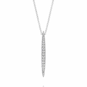 Tacori Surfboard Pendant in Silver
