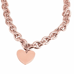 Tesoro Amore Rose Gold Necklace