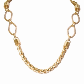 Tesoro Rimini Yellow Gold Necklace