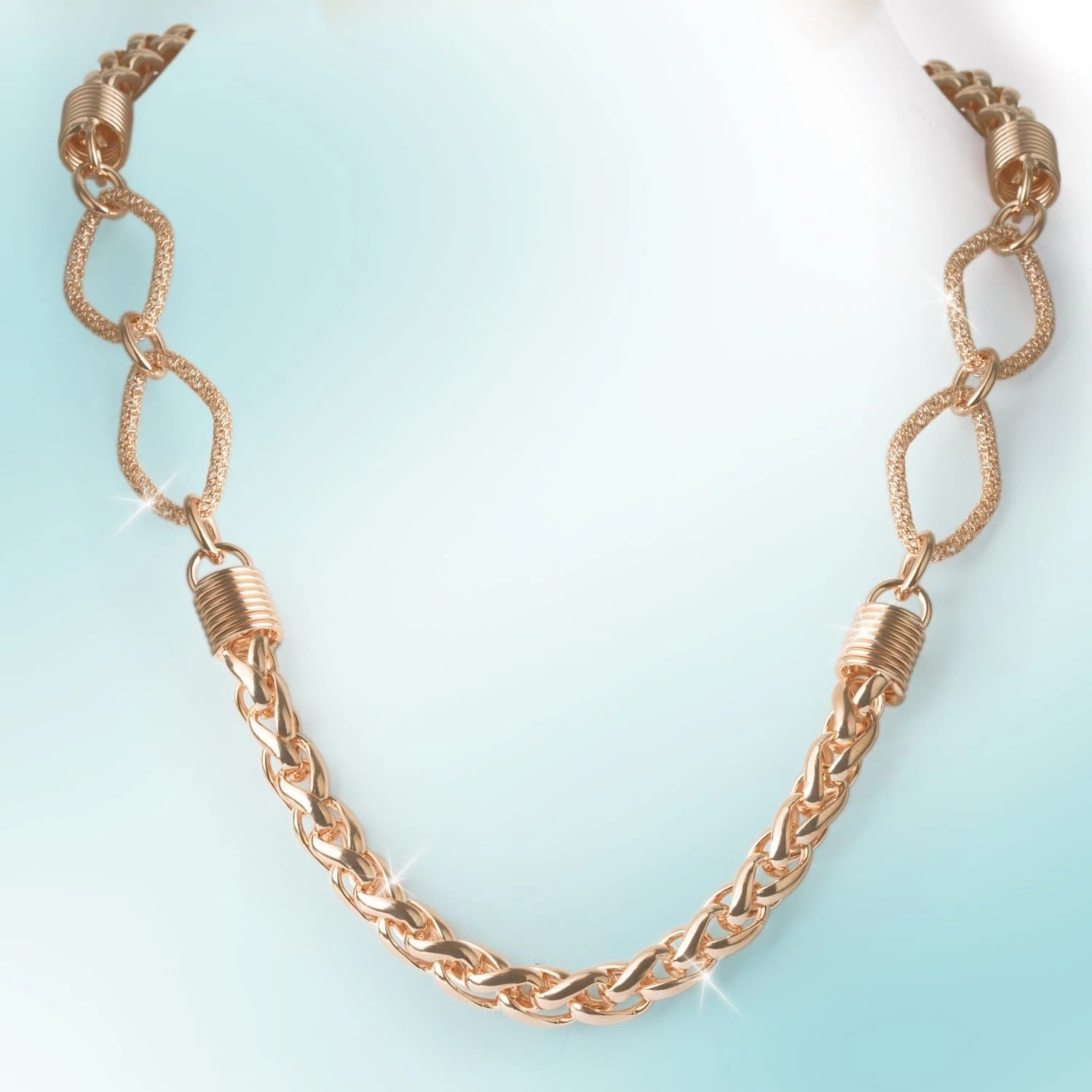 Tesoro Rimini Yellow Gold Necklace