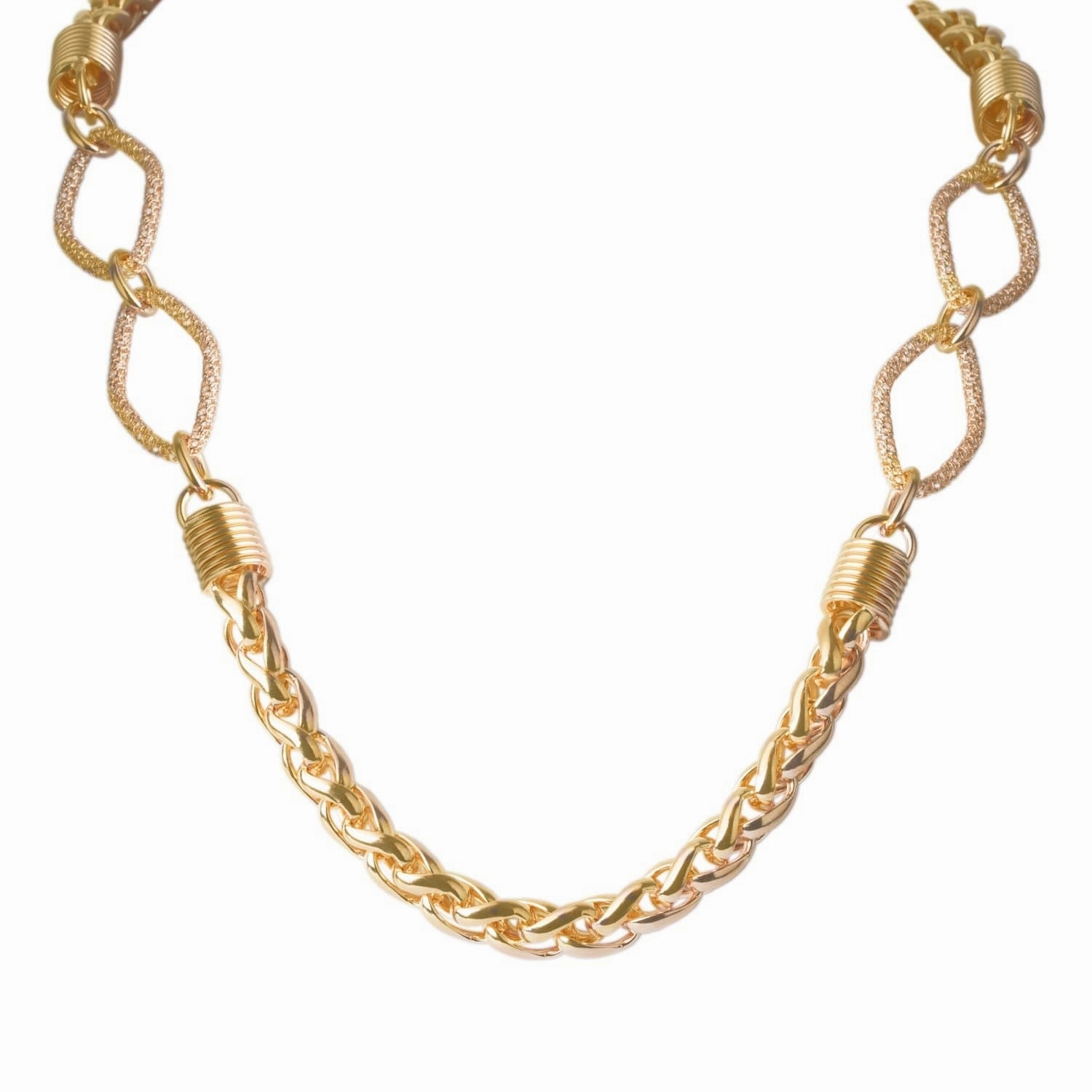 Tesoro Rimini Yellow Gold Necklace