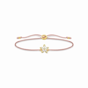 Thomas Sabo Bracelet Flower Gold