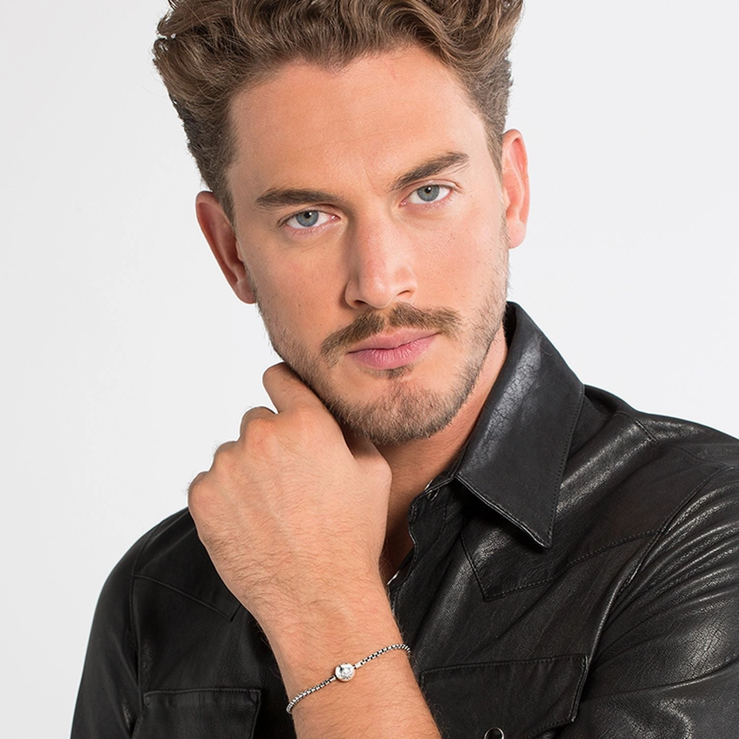 Thomas Sabo Bracelet for Karma Beads "Blackened"