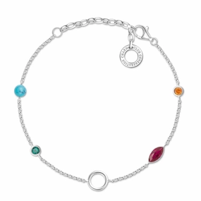 Thomas Sabo Charm Bracelet "Colourful Stones"