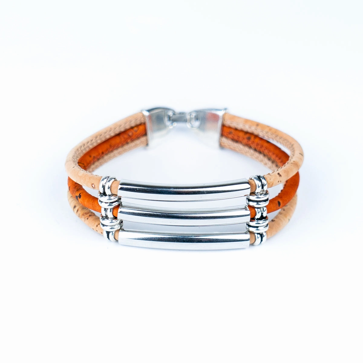 Tri-cork Cord Bracelet DBR-032-MIX-5new