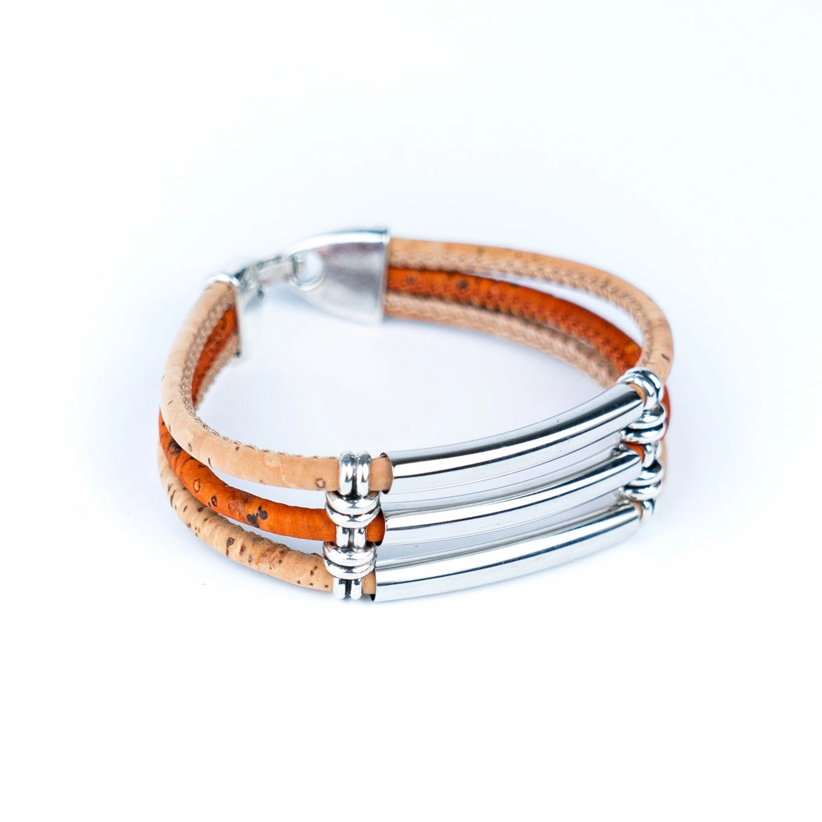 Tri-cork Cord Bracelet DBR-032-MIX-5new